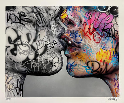 Color is Love by Onemizer (hand-embellished limited edition print)