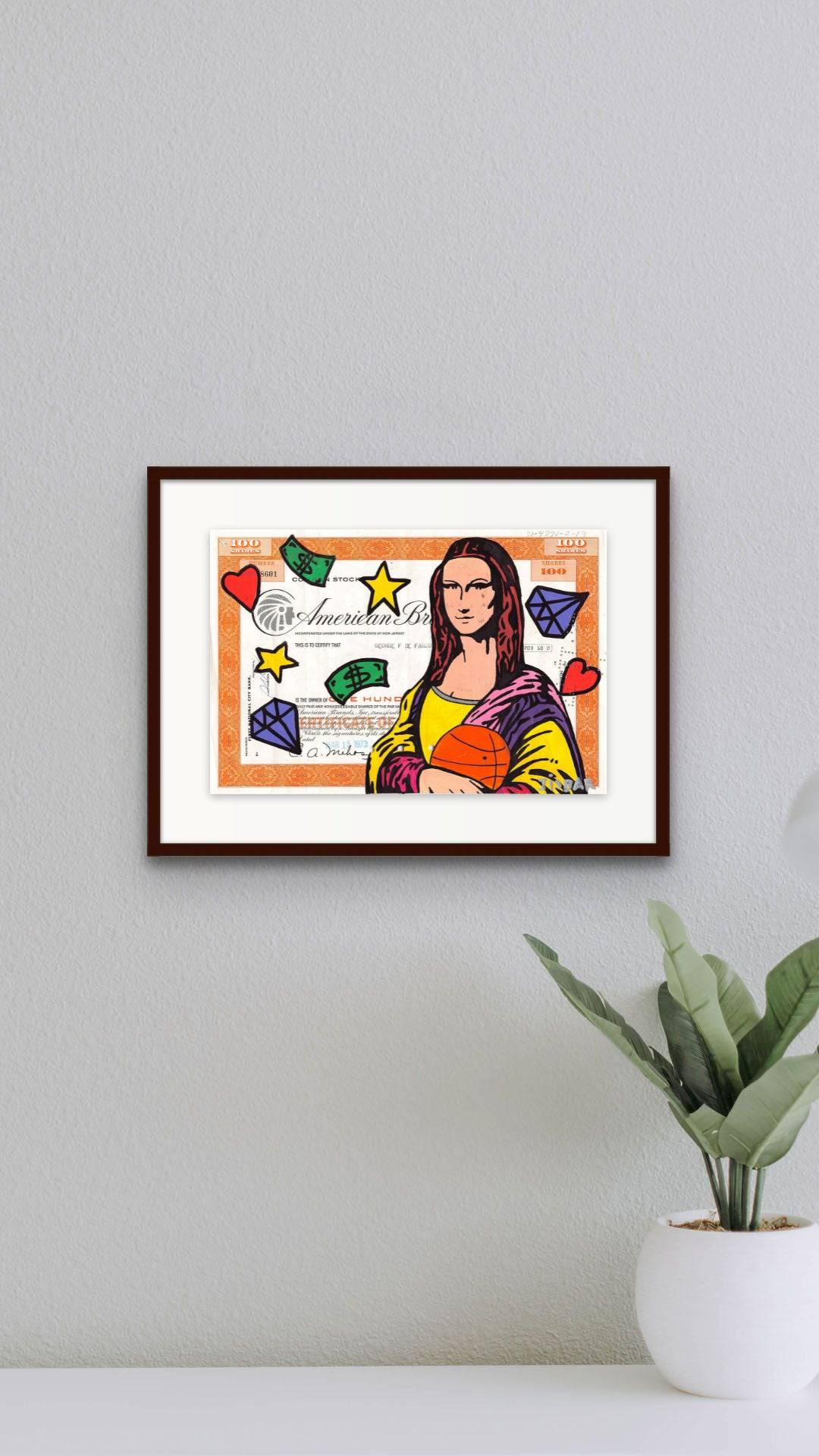 American Mona by Jisbar by Jisbar - Signature Fine Art