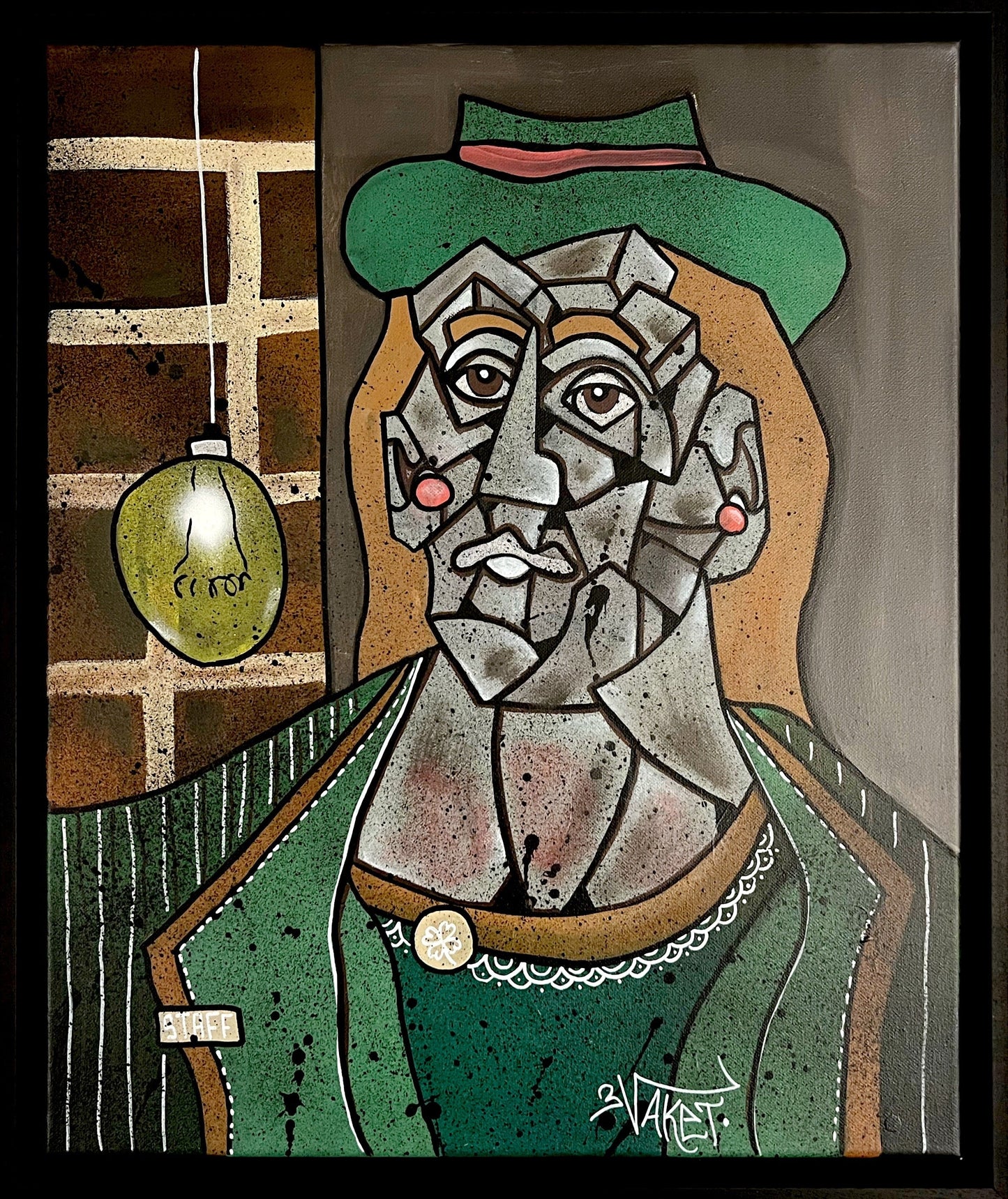 Au bonheur la chance by Aket by Aket - Signature Fine Art