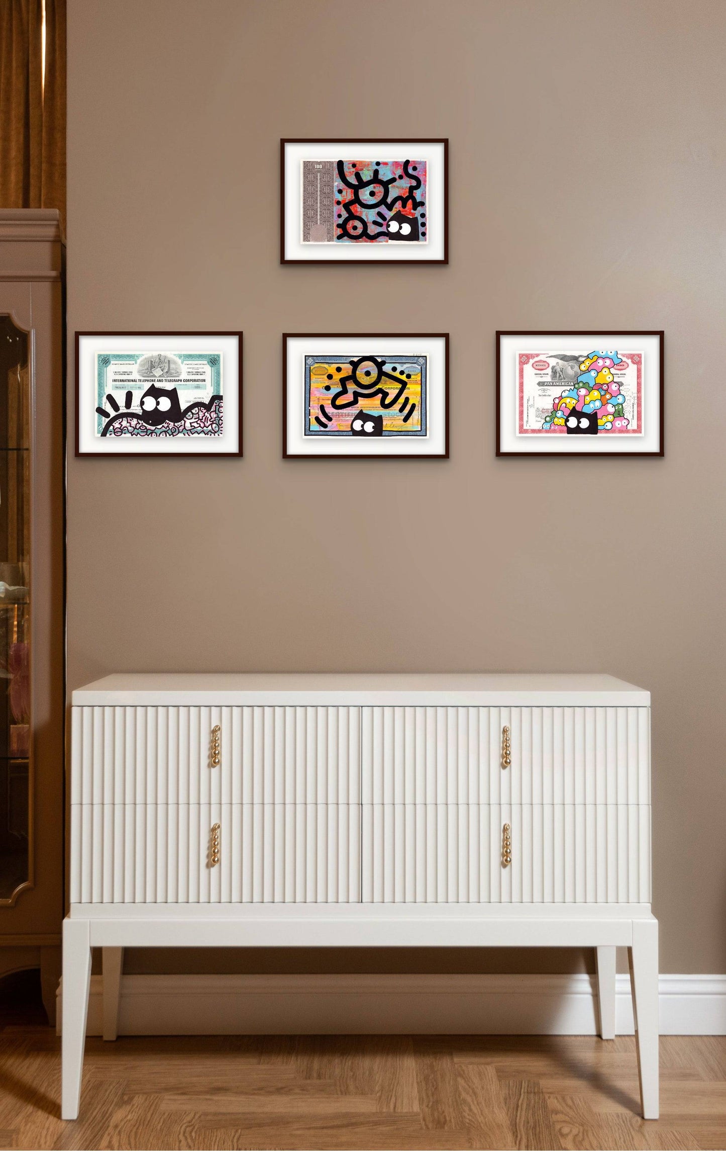 Beware of the cat by BBQUEEN - Signature Fine Art