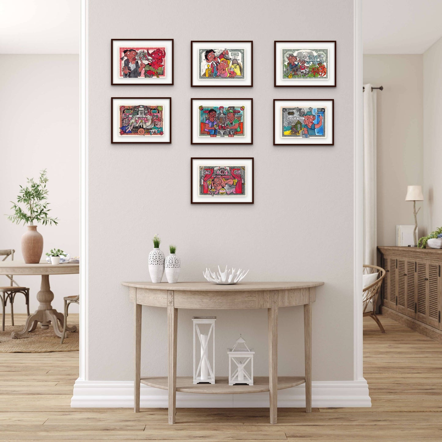 Breuvage bien dosé by Aket - Signature Fine Art