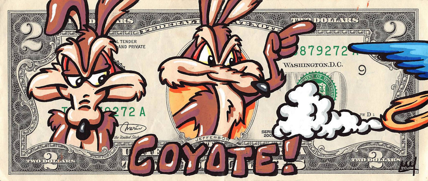 Coyote! by Nathan Wegner (Wegs) - Signature Fine Art