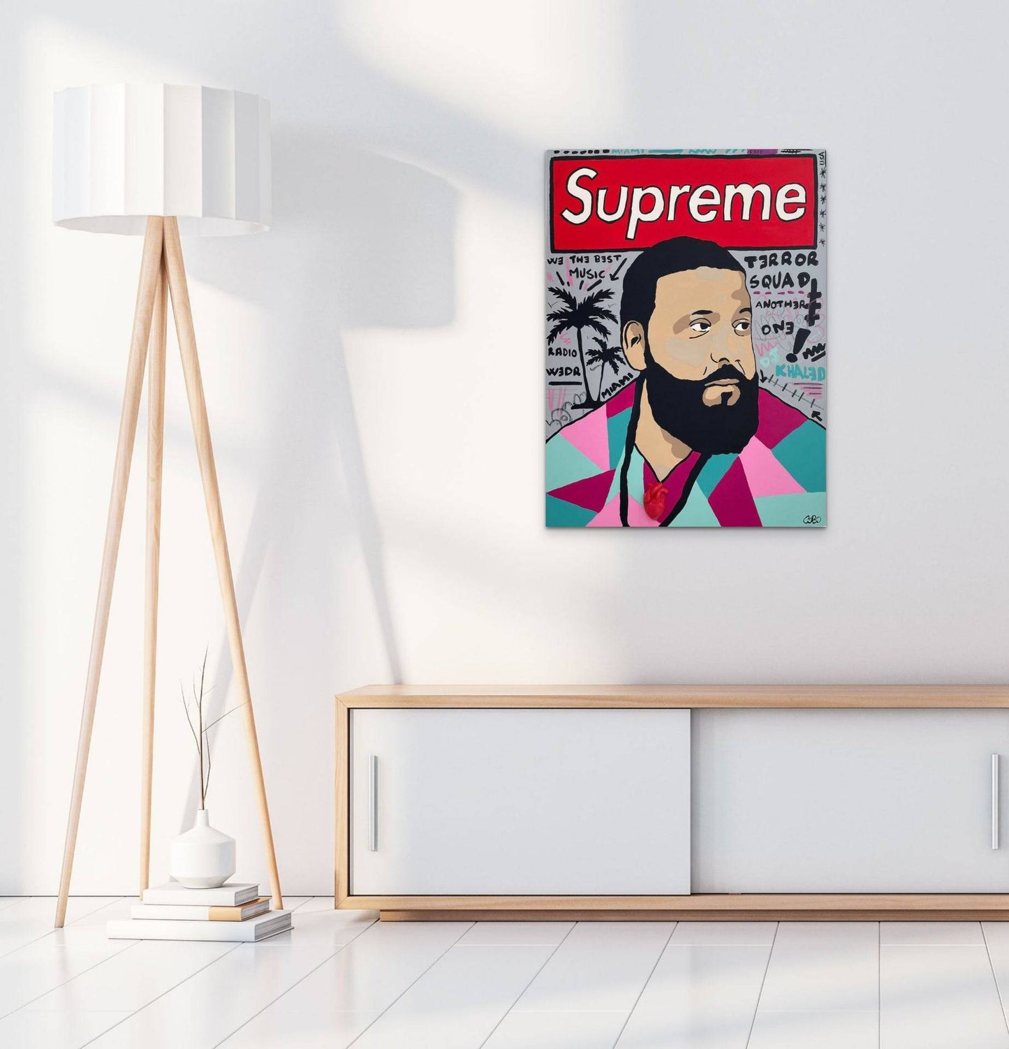 DJ Khaled - Artist with a big heart by cObo - Signature Fine Art