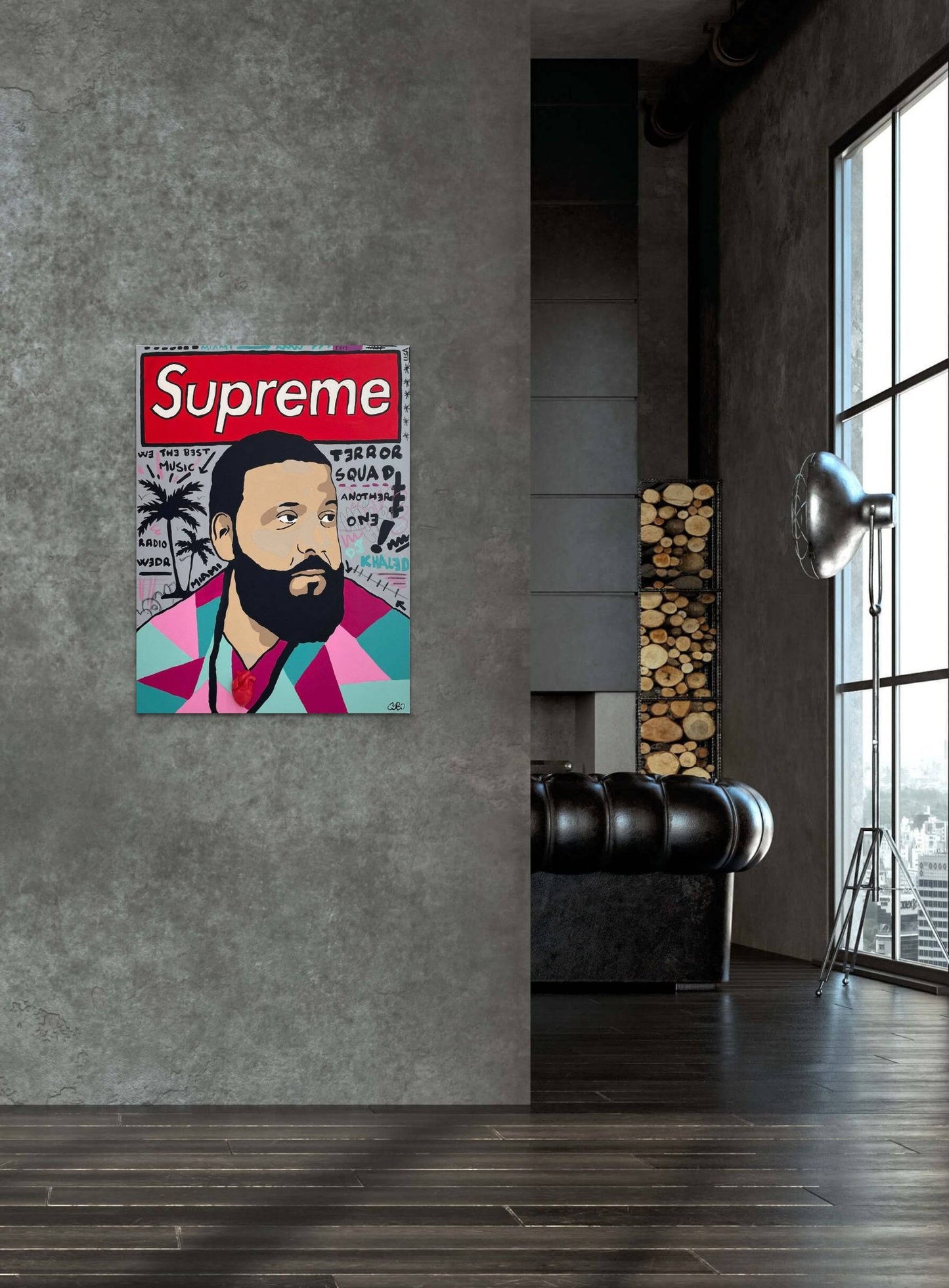 DJ Khaled - Artist with a big heart by cObo - Signature Fine Art