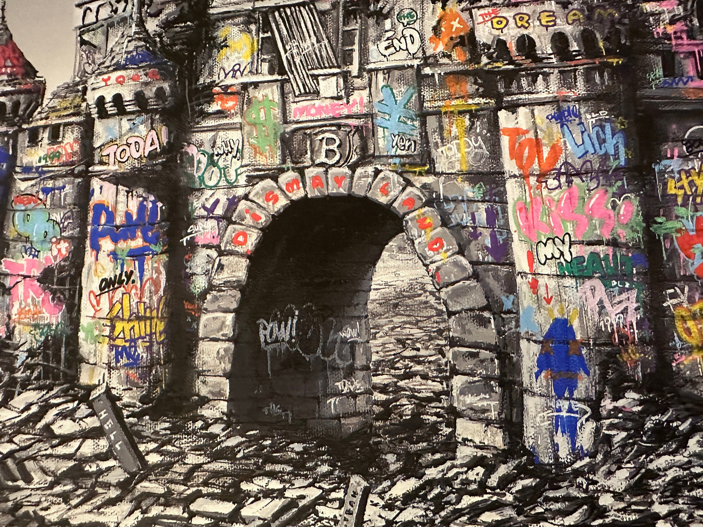 Dismaland Castle by Jeff Gillette x Roamcouch