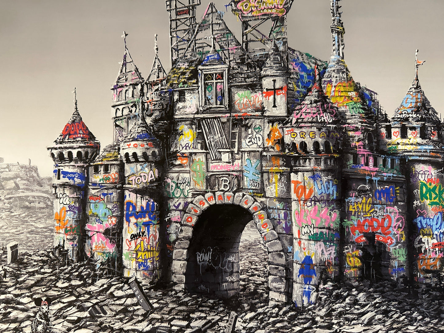 Dismaland Castle by Jeff Gillette x Roamcouch