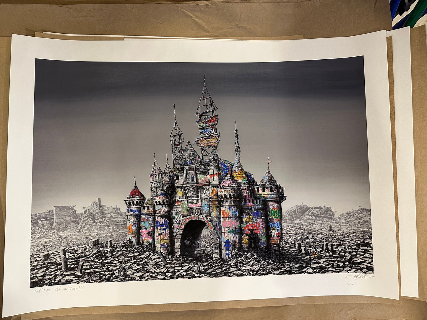 Dismaland Castle by Jeff Gillette x Roamcouch