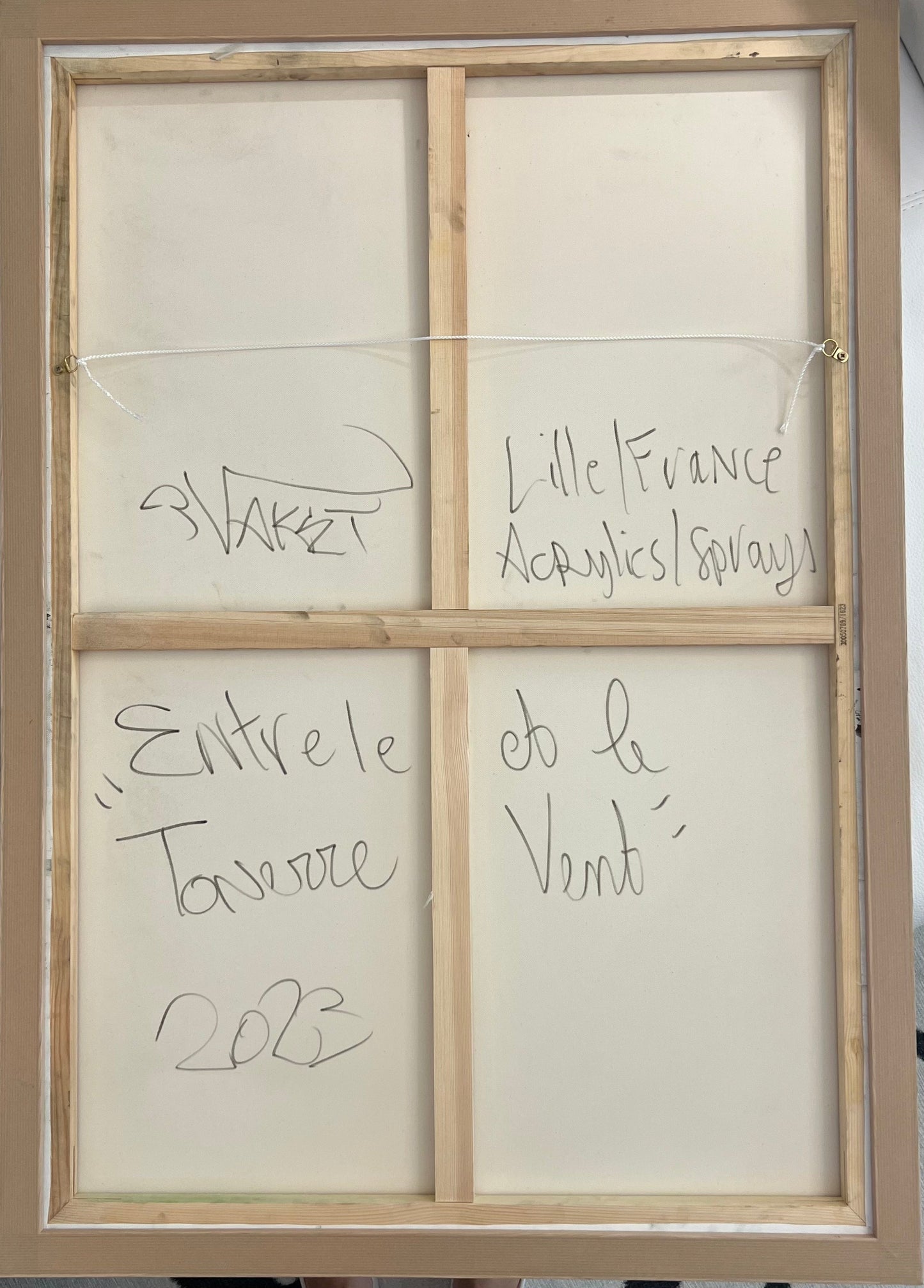 Entre le tonerre et le vent