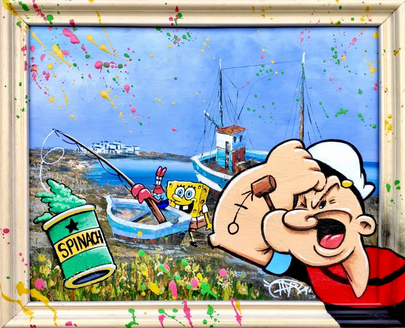 Fishing expedition by Daru by Daru - Signature Fine Art