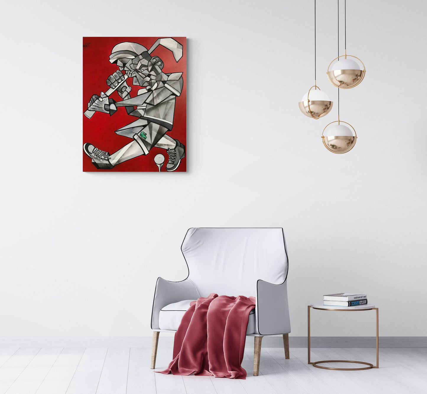 Golf by Aket - Signature Fine Art