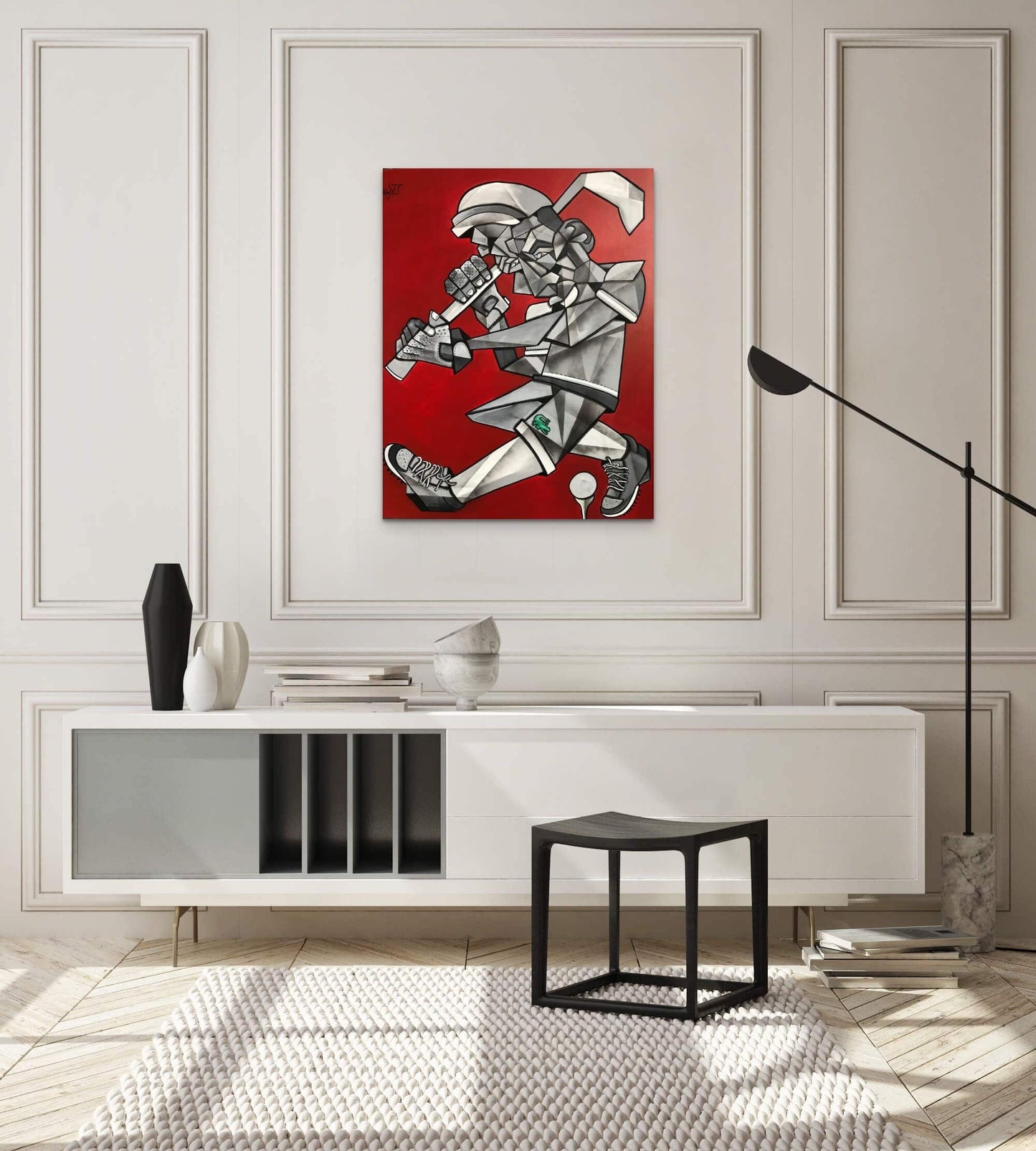 Golf by Aket - Signature Fine Art
