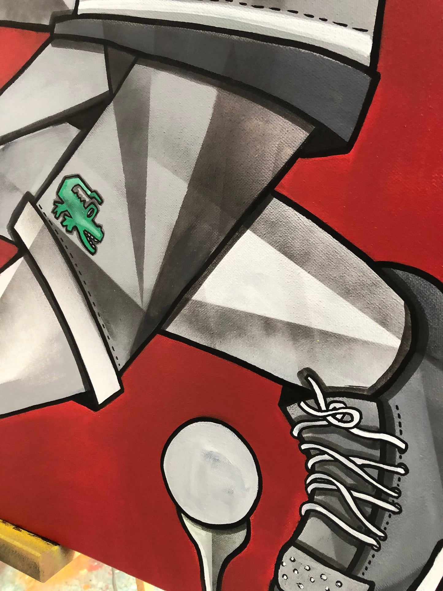 Golf by Aket - Signature Fine Art