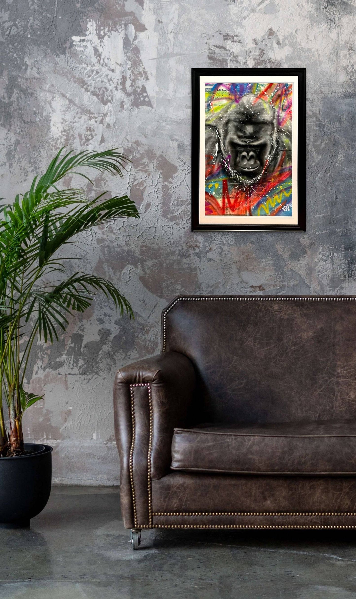 Gorilla by Pegaz - Signature Fine Art