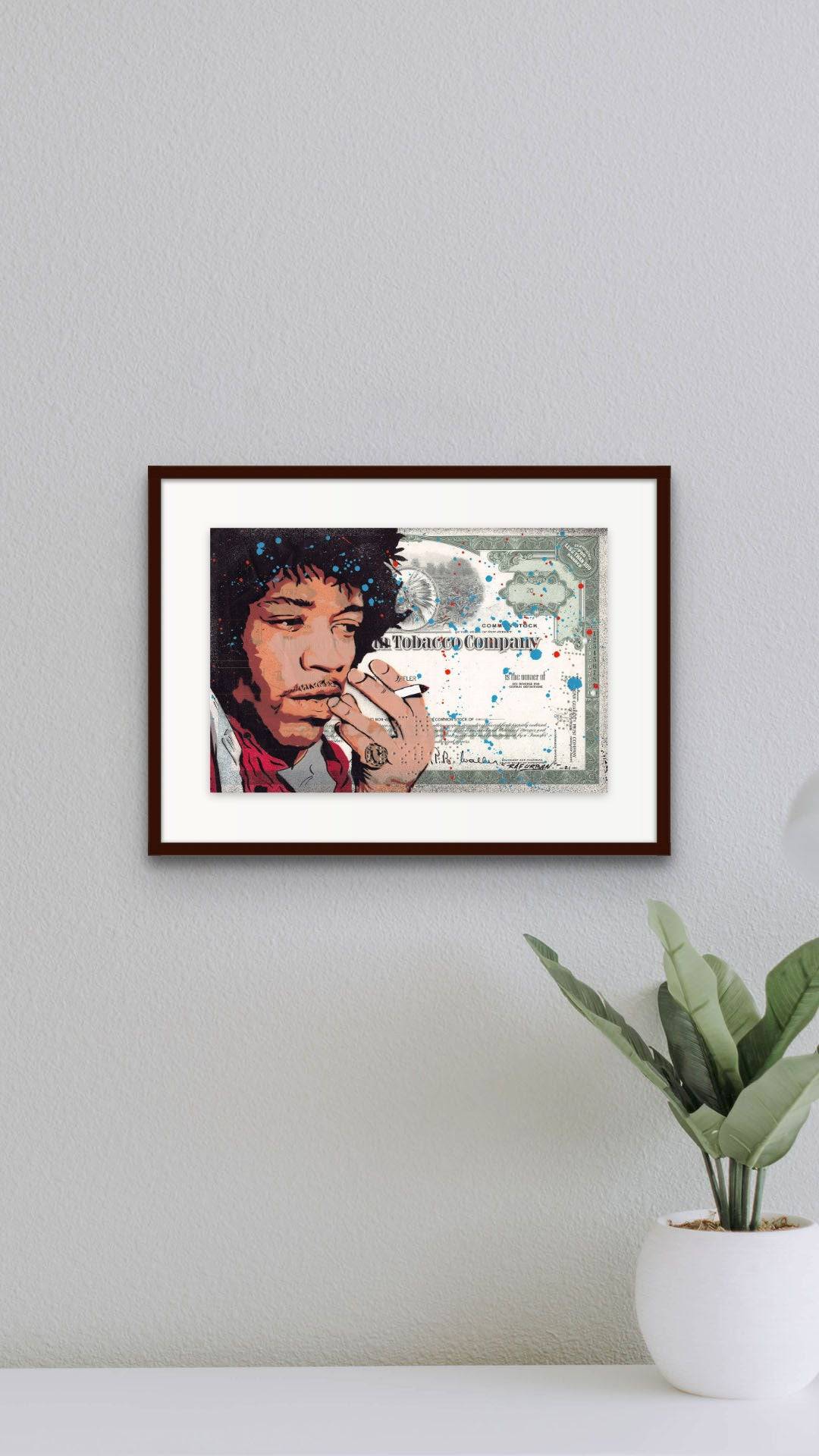 Hendrix by Raf Urban - Signature Fine Art