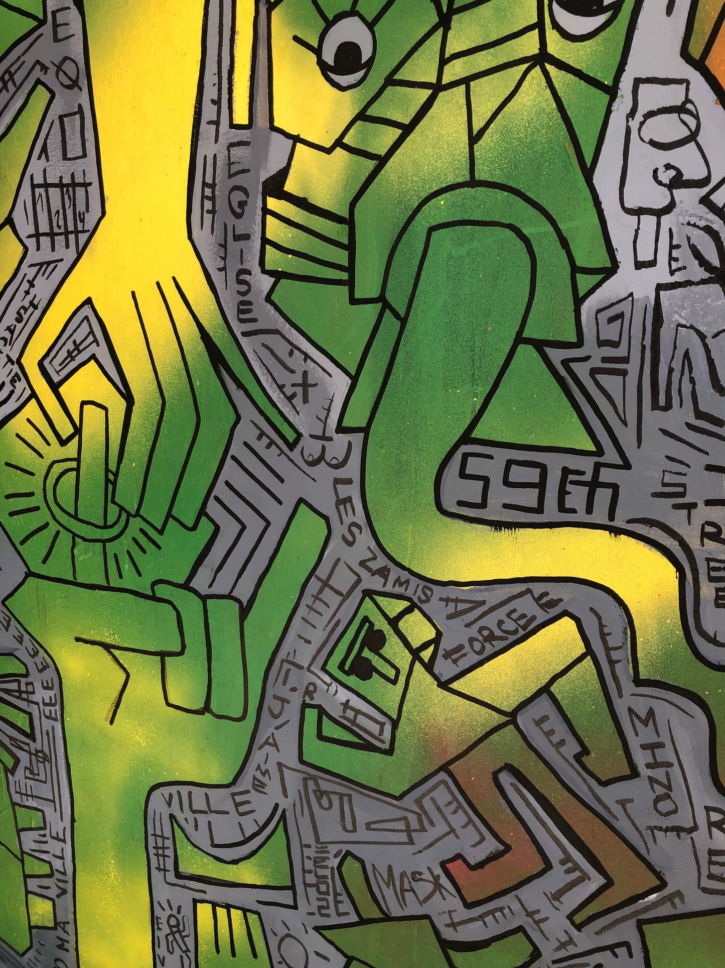 J’aime ma ville by Aket - Signature Fine Art