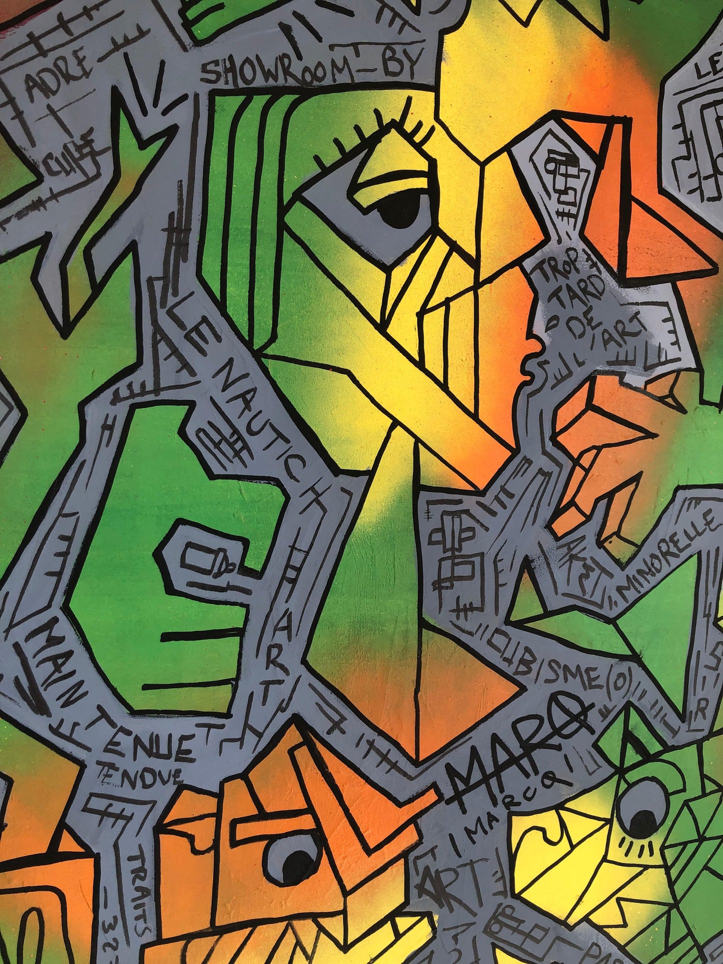 J’aime ma ville by Aket - Signature Fine Art