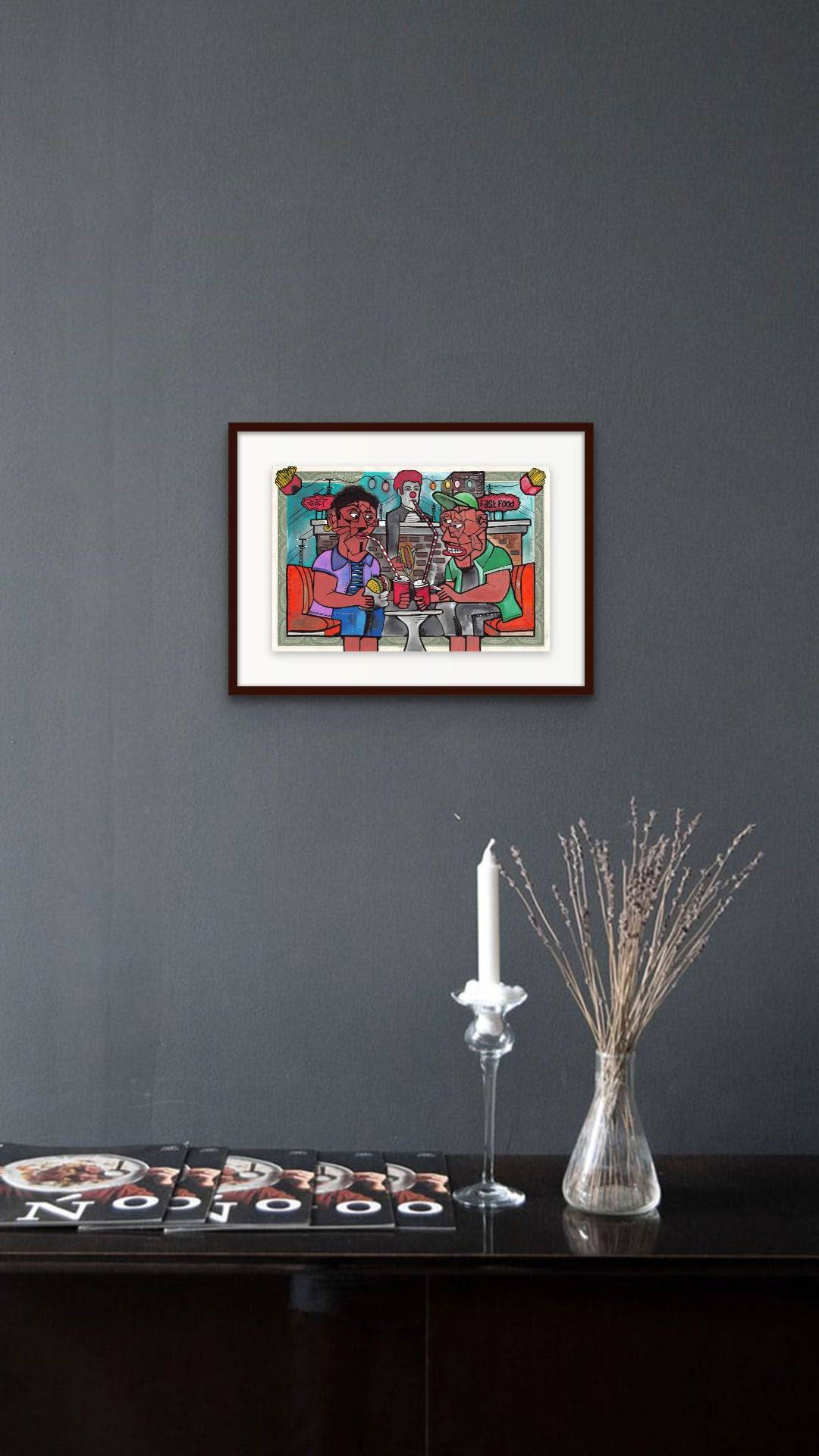 Junkfood by Aket - Signature Fine Art