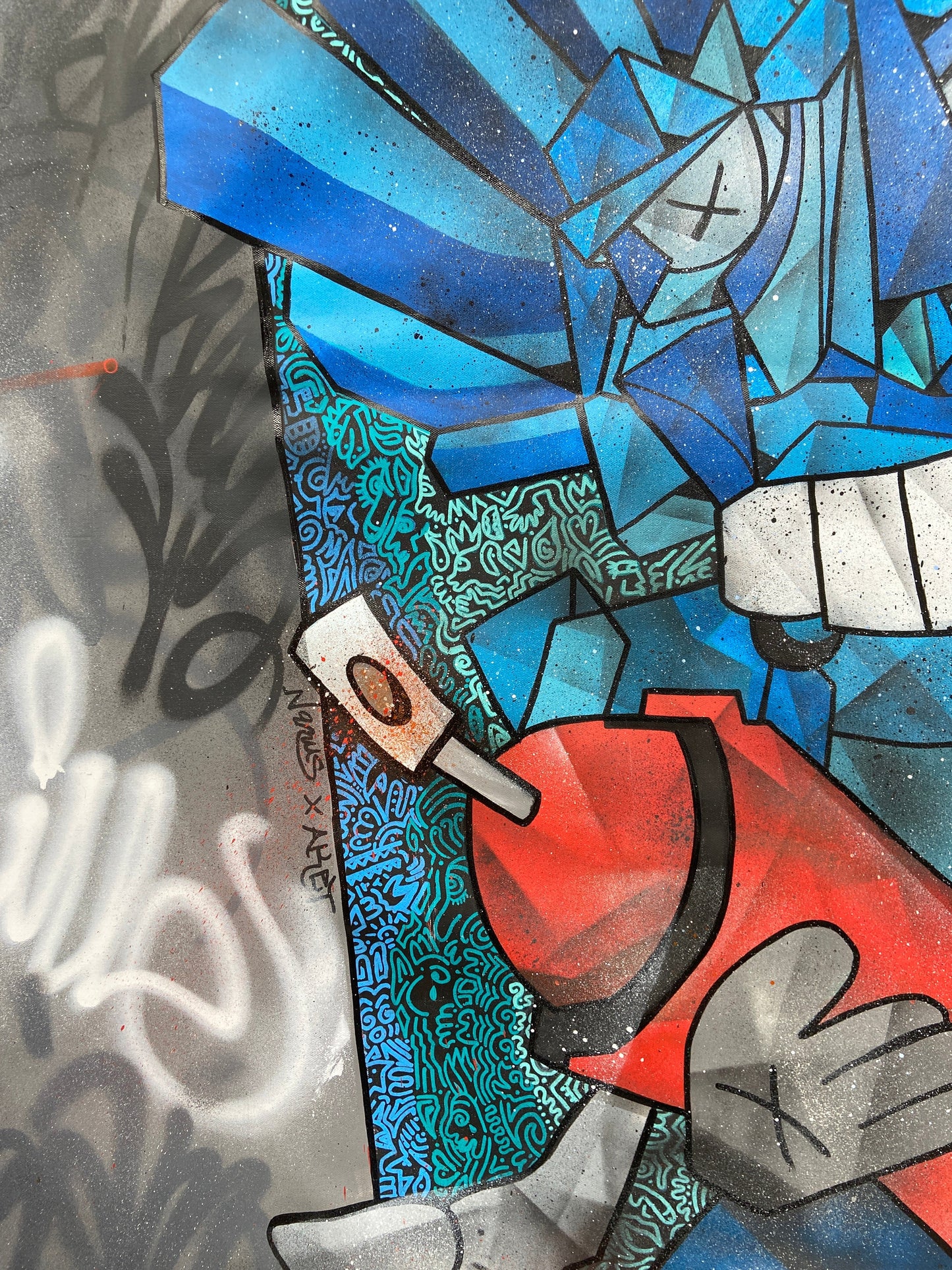 La vie en Kaws by Aket by Aket - Signature Fine Art
