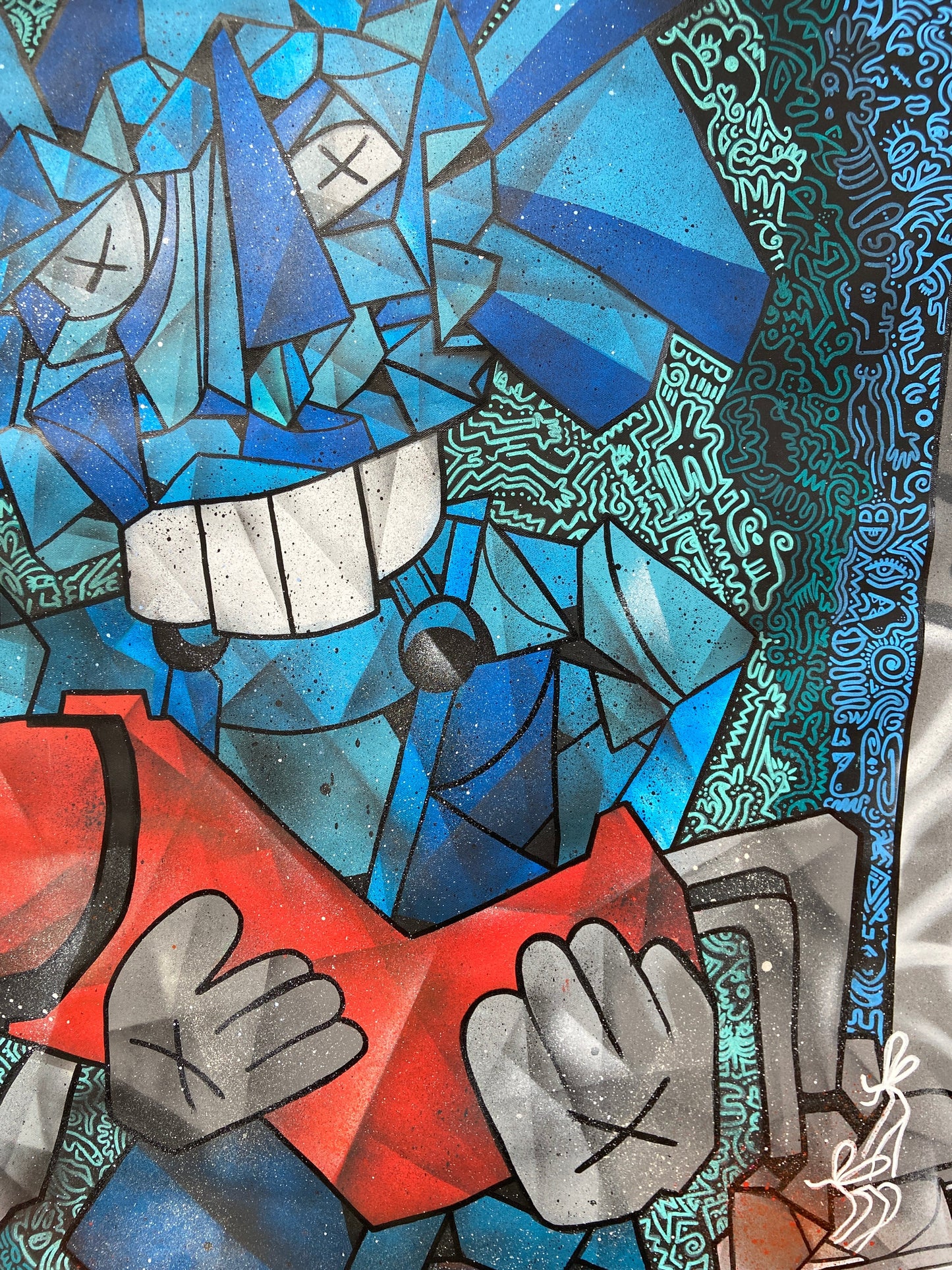 La vie en Kaws by Aket by Aket - Signature Fine Art