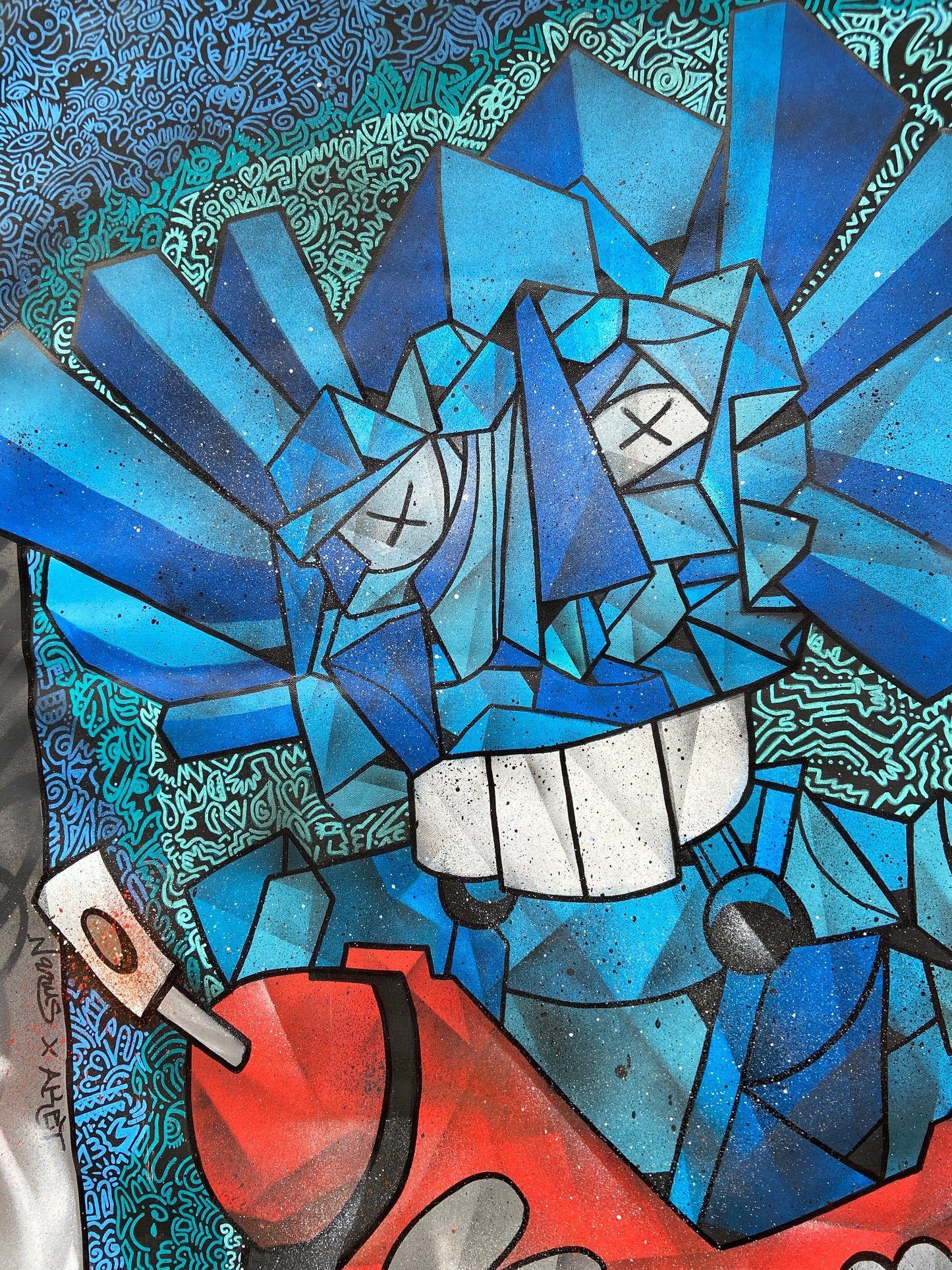 La vie en Kaws by Aket by Aket - Signature Fine Art
