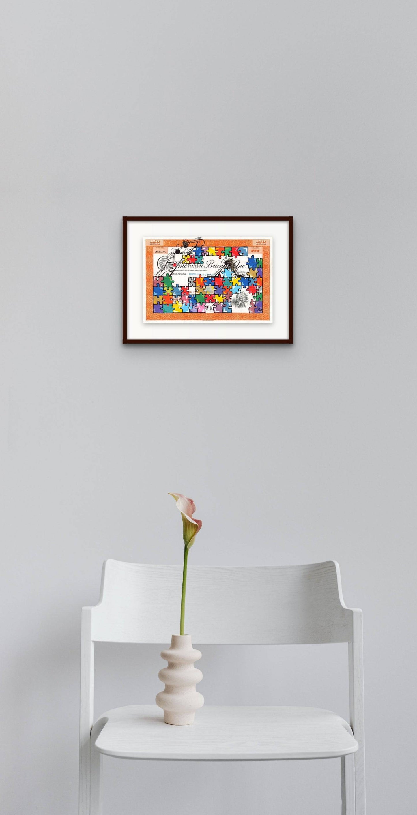 Life is a Puzzle by SOS (Save Our Souls) - Signature Fine Art