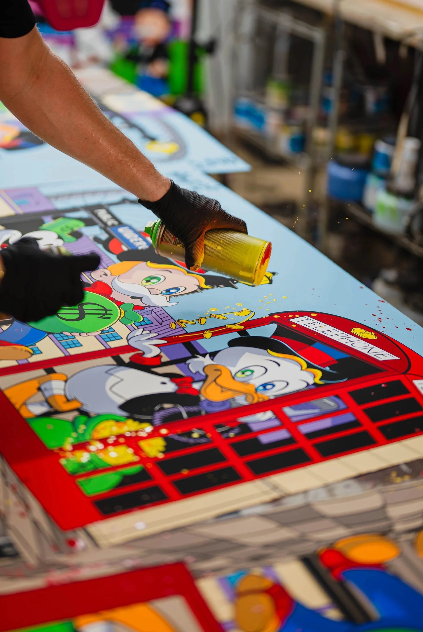 London Money Bags (Hand-Finished) Alec Monopoly
