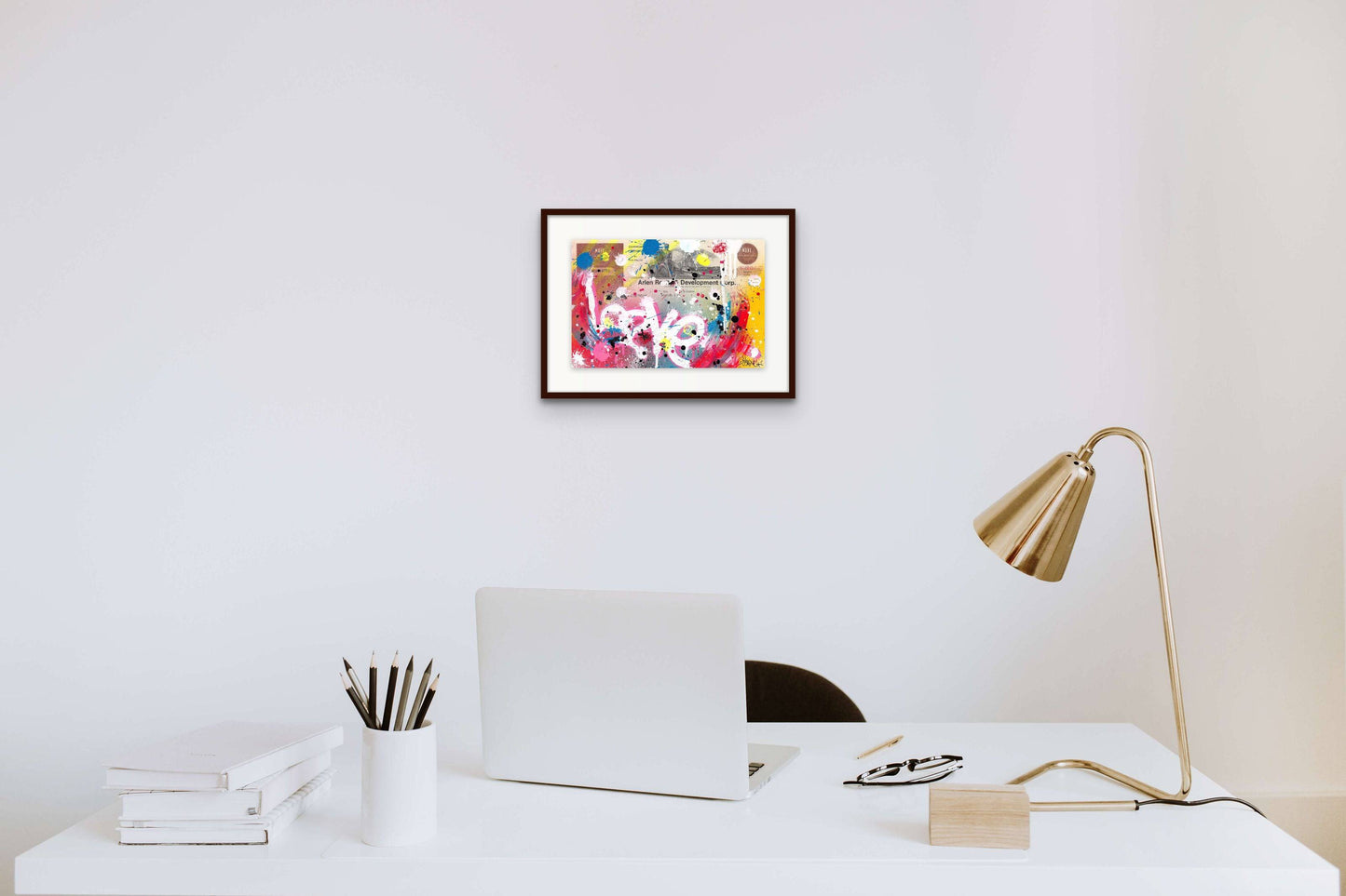 Love Pink by Jibeone - Signature Fine Art