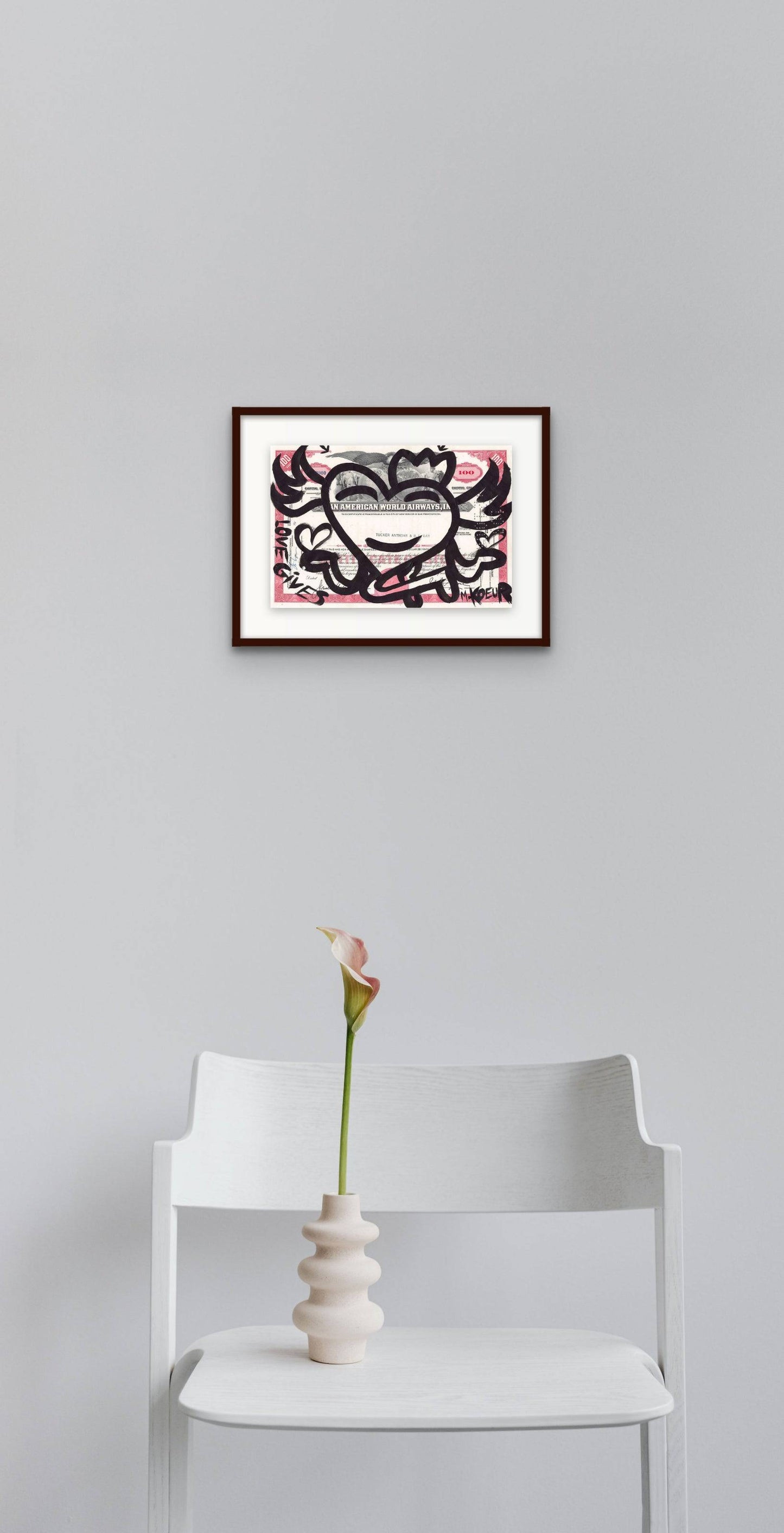 Love gives Wings by M. Koeur - Signature Fine Art