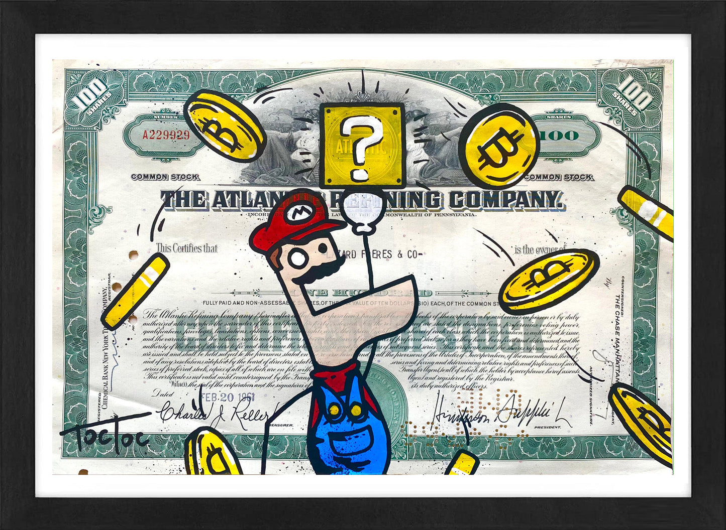 Mario Bitcoin by Toctoc