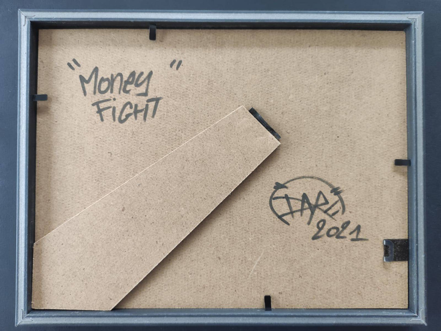 Money Fight by Daru - Signature Fine Art