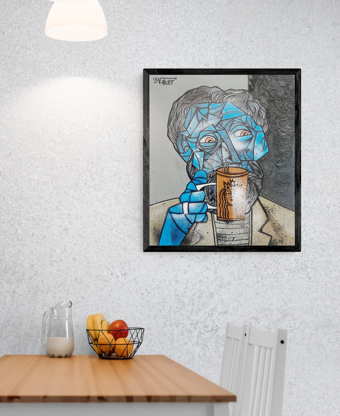 Morning Solitude (La solitude du matin) by Aket by Aket - Signature Fine Art