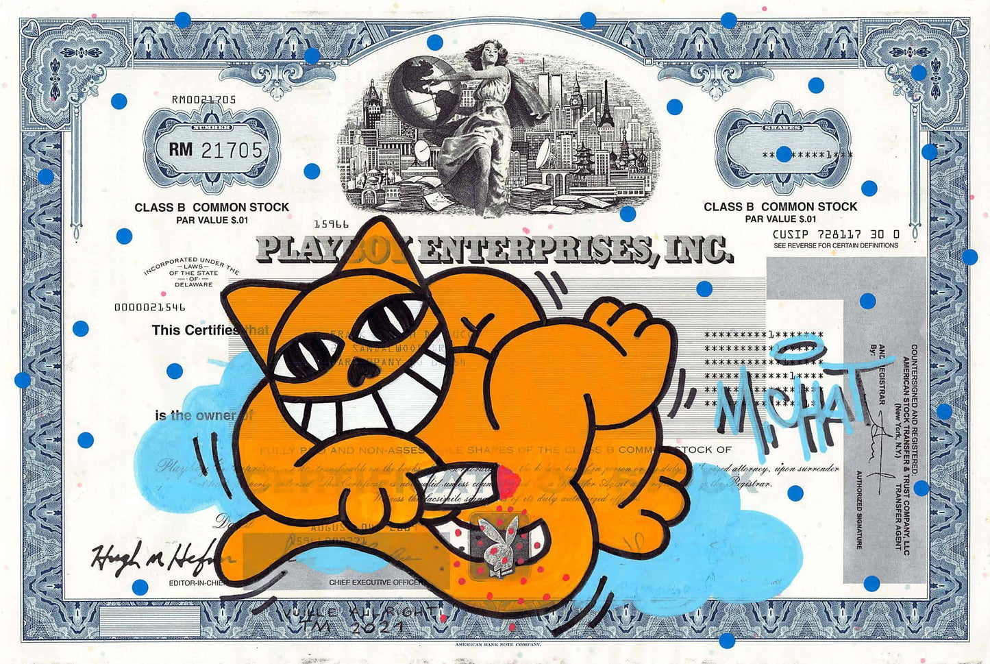 M. Chat & Playboy by M. Chat - Signature Fine Art
