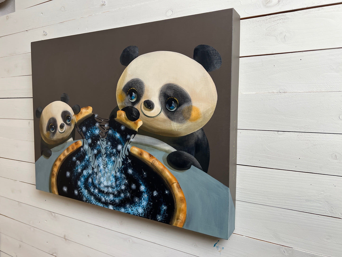 Parent's World Child's World by Akio Harada by Akio Harada - Signature Fine Art