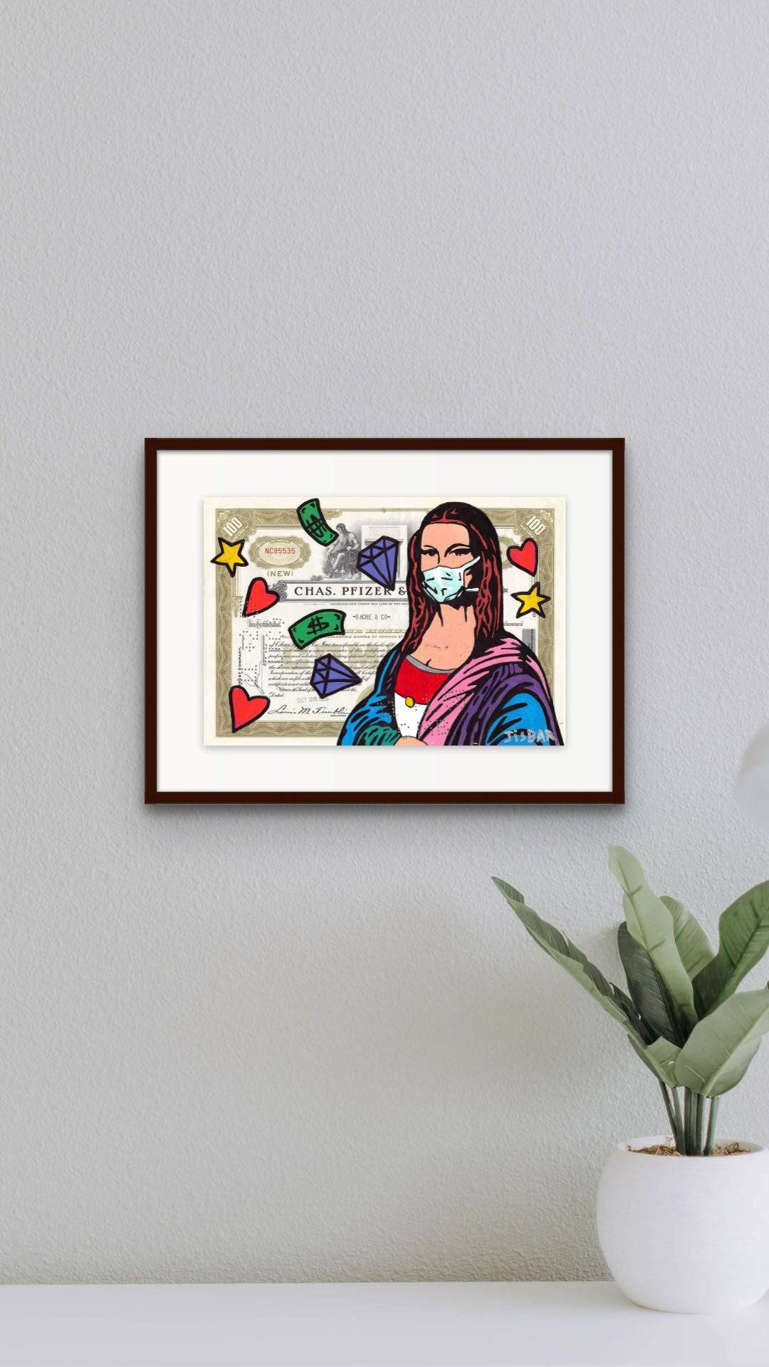 Pfizer Mona by Jisbar - Signature Fine Art