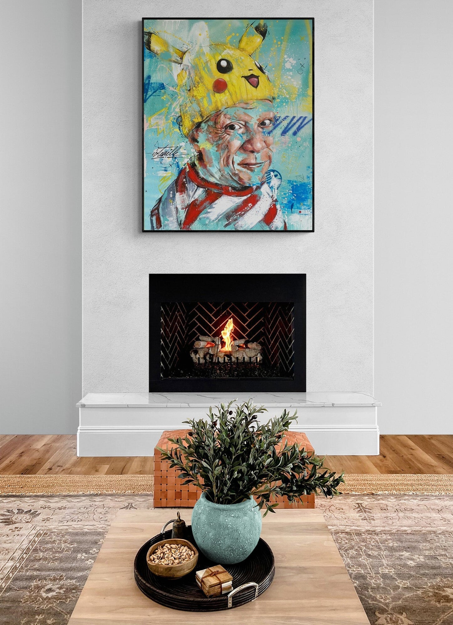 Pikacho Le Cancre by Istraille by Istraille - Signature Fine Art