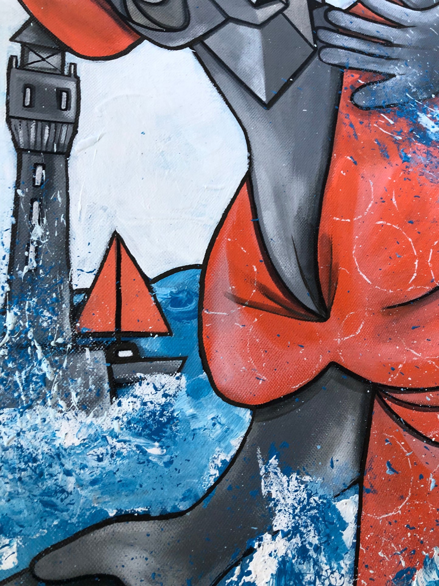Prendre le large by Aket - Signature Fine Art