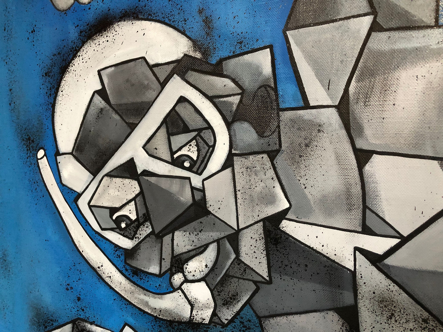 Shark (Combat avec le requin) by Aket - Signature Fine Art