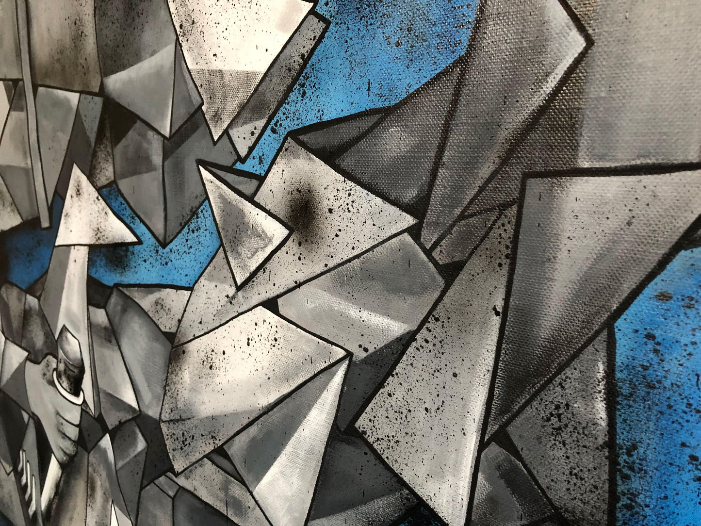 Shark (Combat avec le requin) by Aket - Signature Fine Art