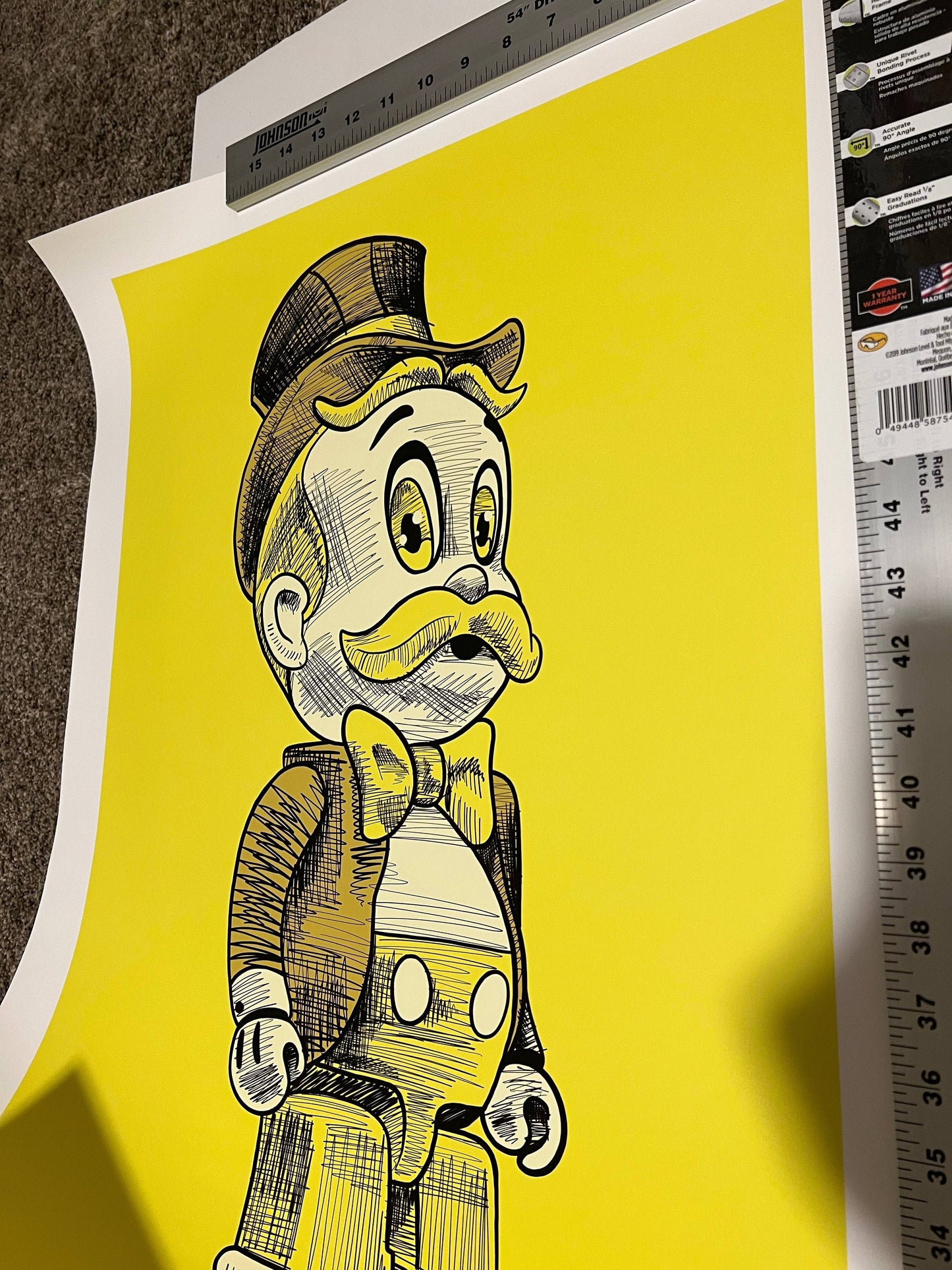 Sold as seen (Yellow) by Alec Monopoly - Signature Fine Art