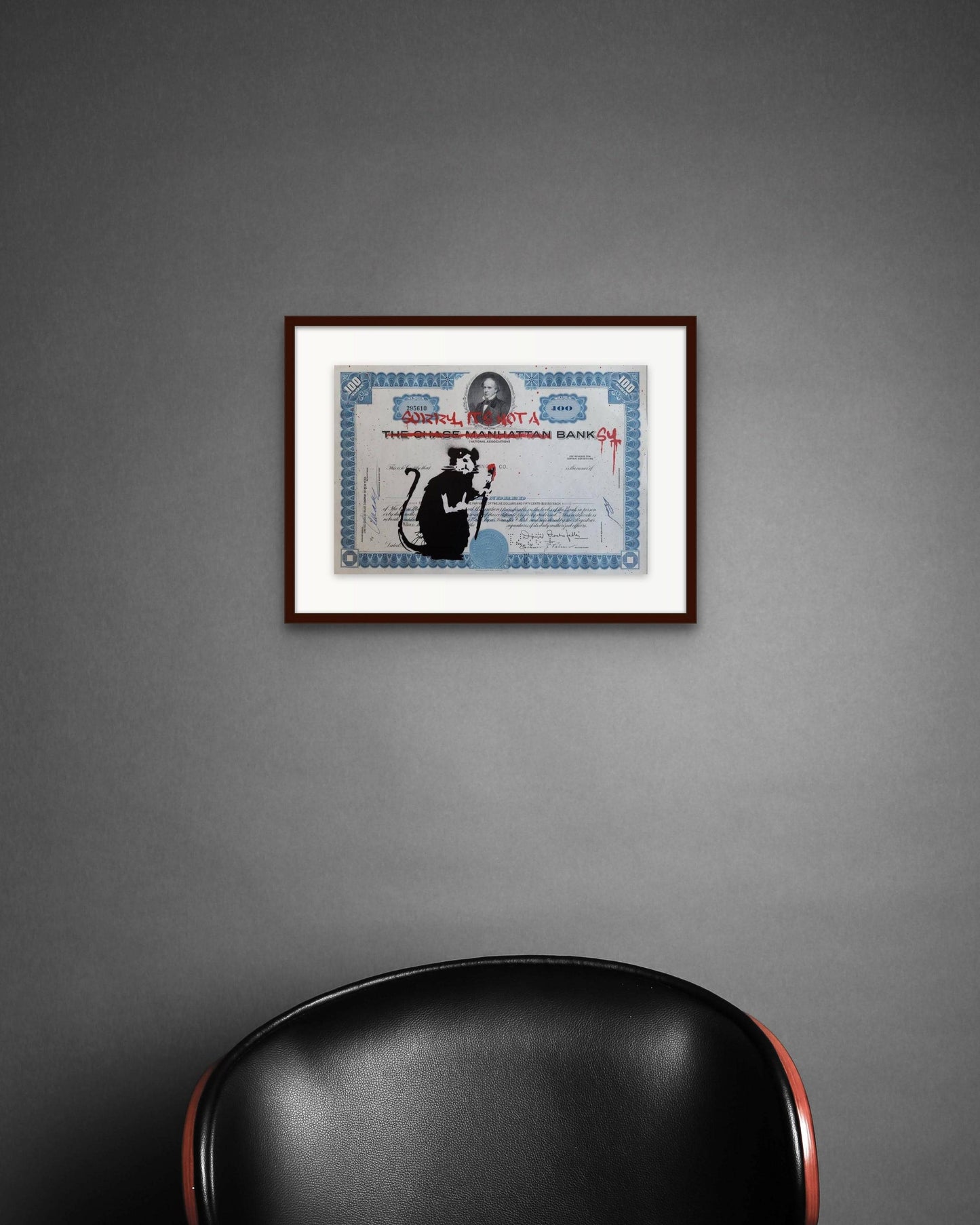Sorry it's not a Banksy by OTIST - Signature Fine Art
