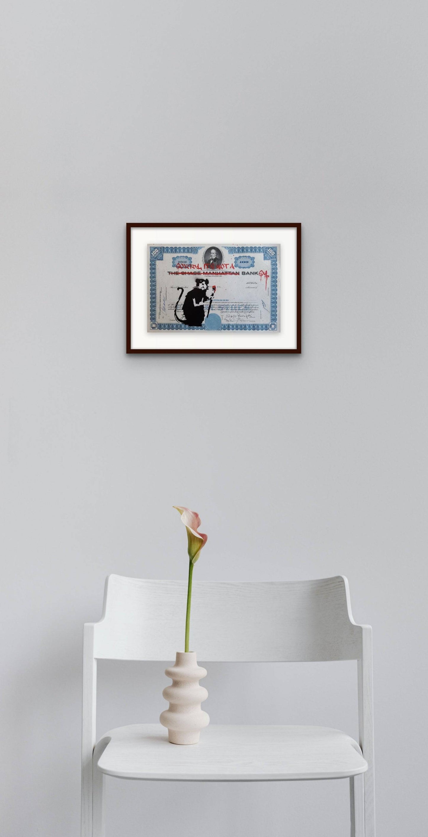 Sorry it's not a Banksy by OTIST - Signature Fine Art