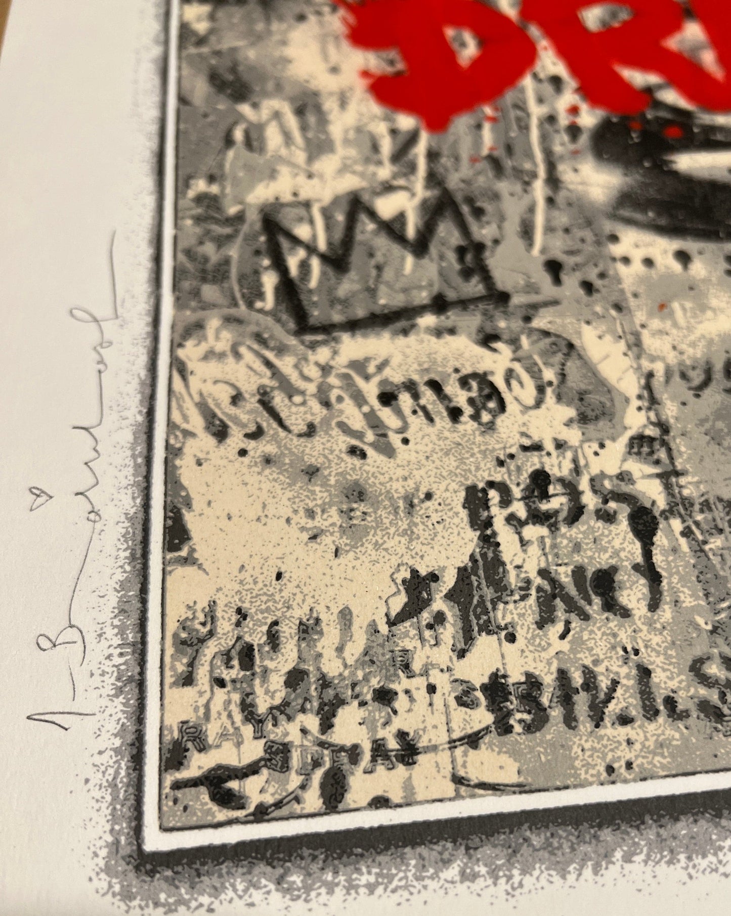 Street Connoisseur
 (Artist Proof) by Mr. Brainwash - Signature Fine Art