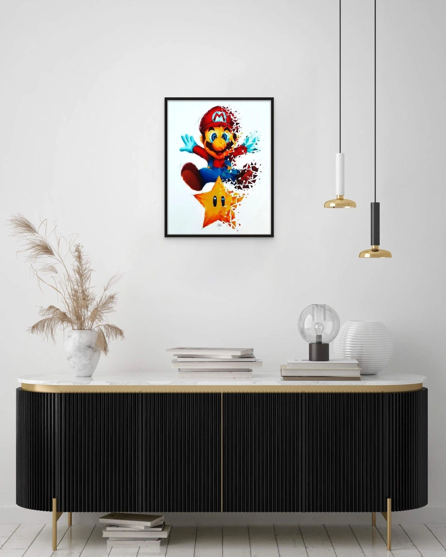 Super Mario Star by Sabrina Beretta (Print)