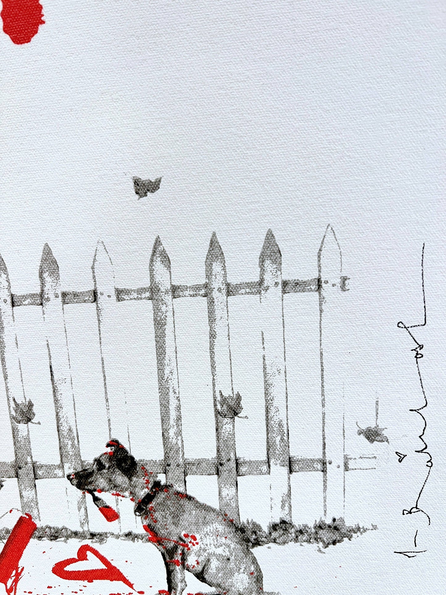 Valentines (Screen print on canvas) by Mr. Brainwash - Signature Fine Art