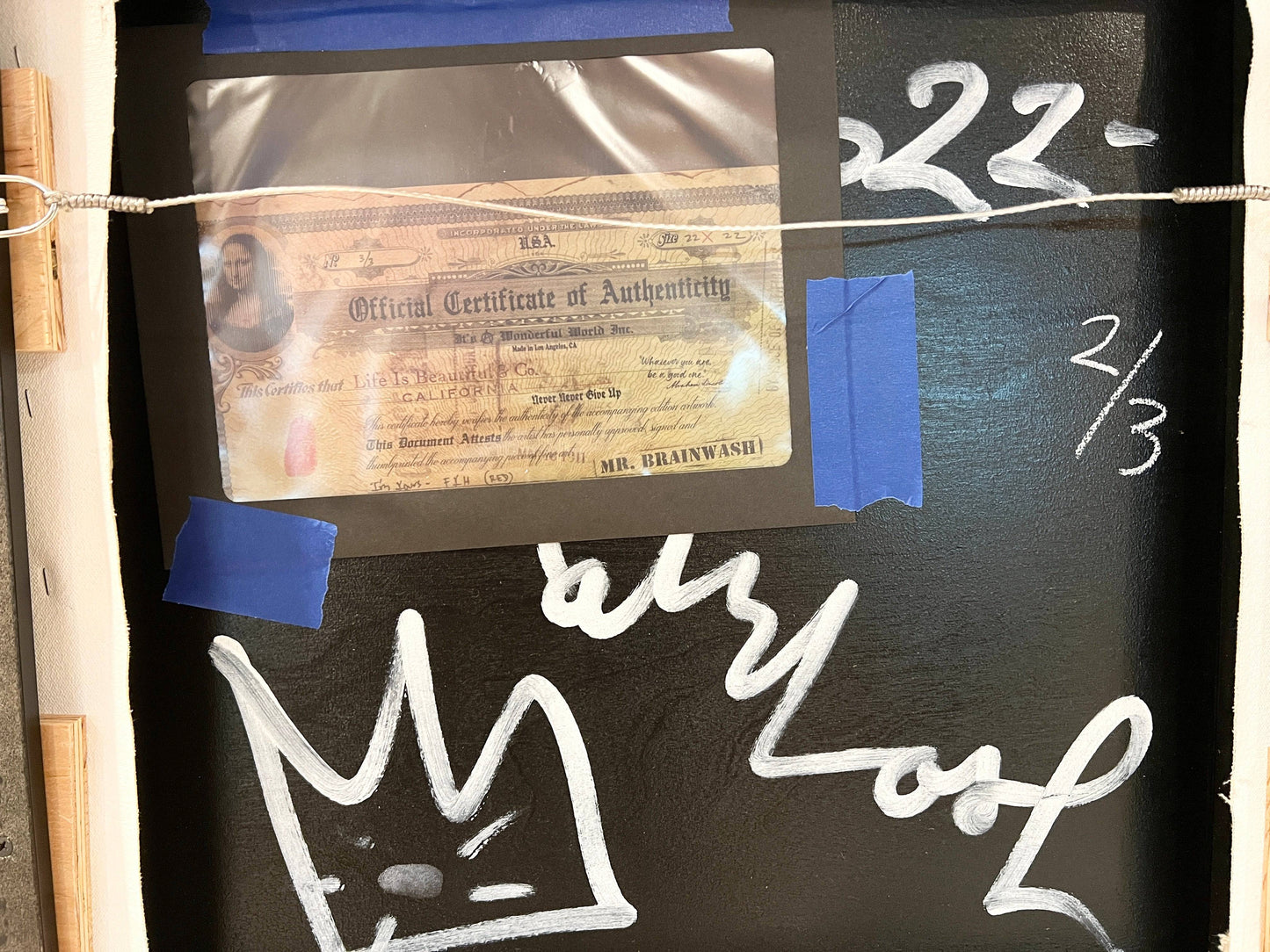 Valentines (Screen print on canvas) by Mr. Brainwash - Signature Fine Art