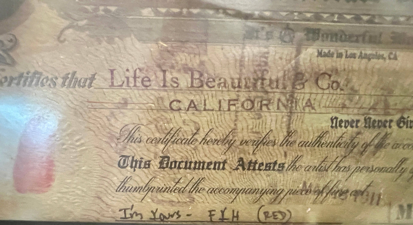 Valentines (Screen print on canvas) by Mr. Brainwash - Signature Fine Art