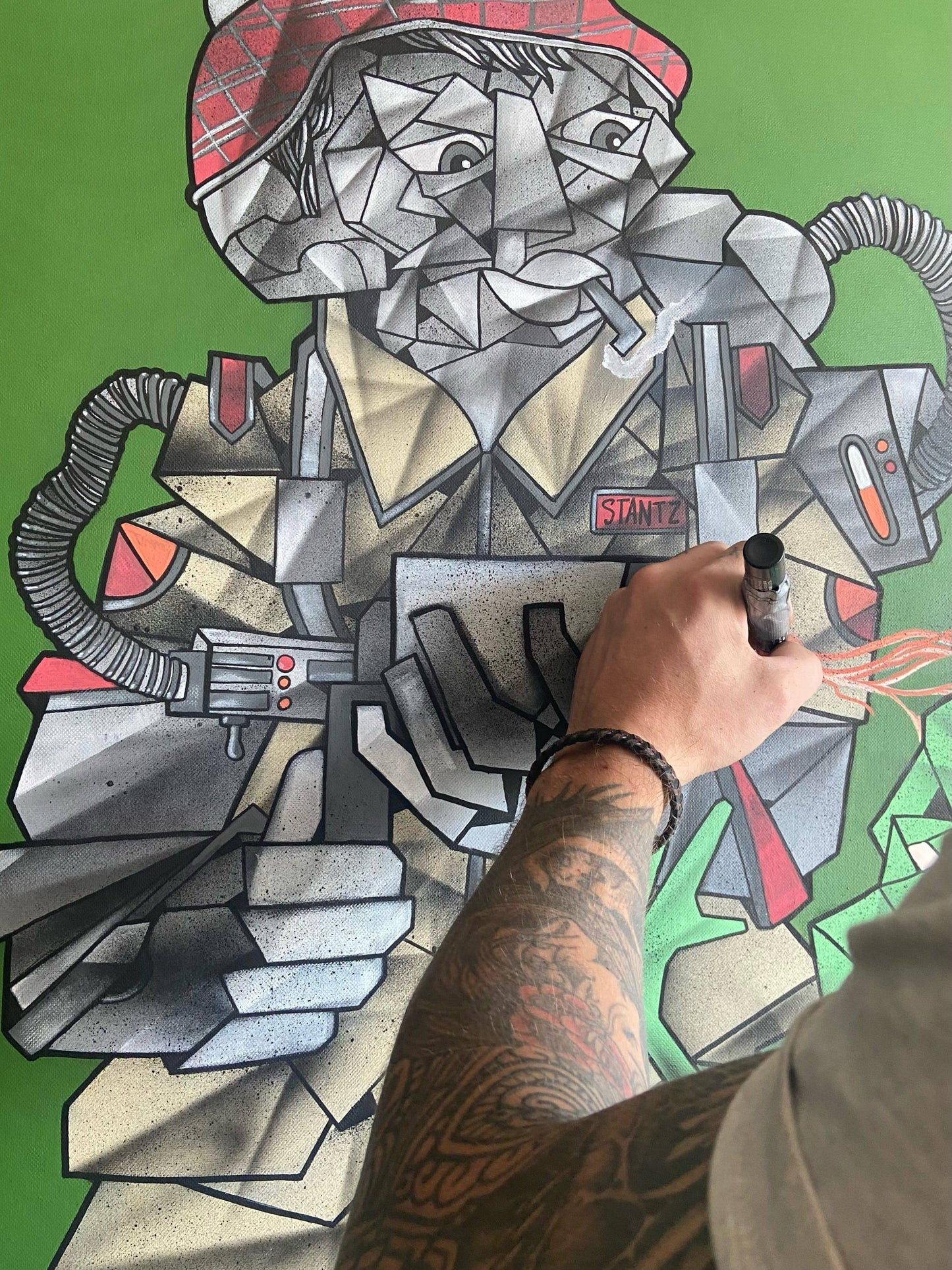 We kicked its ass by Aket - Signature Fine Art