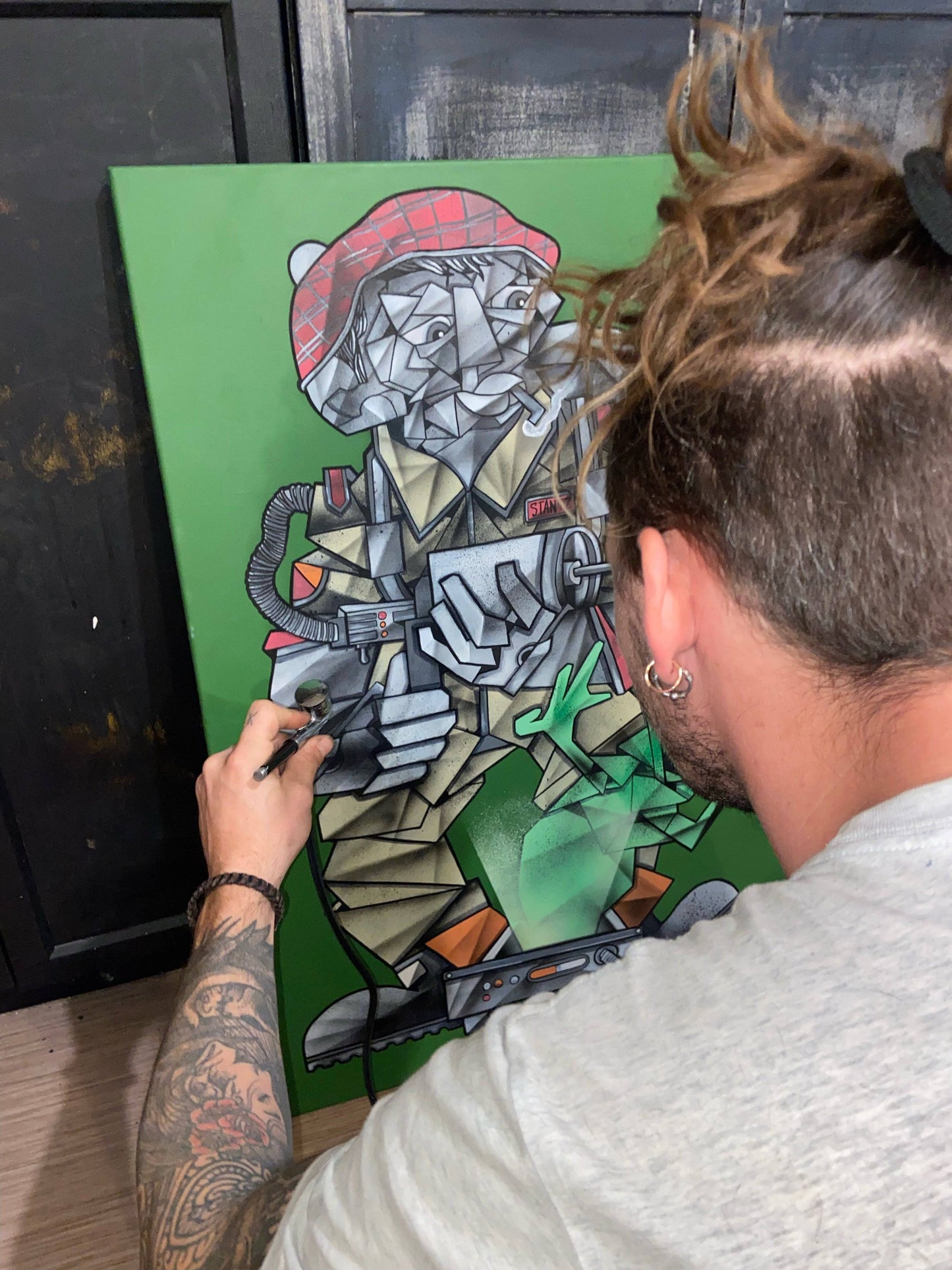 We kicked its ass by Aket - Signature Fine Art