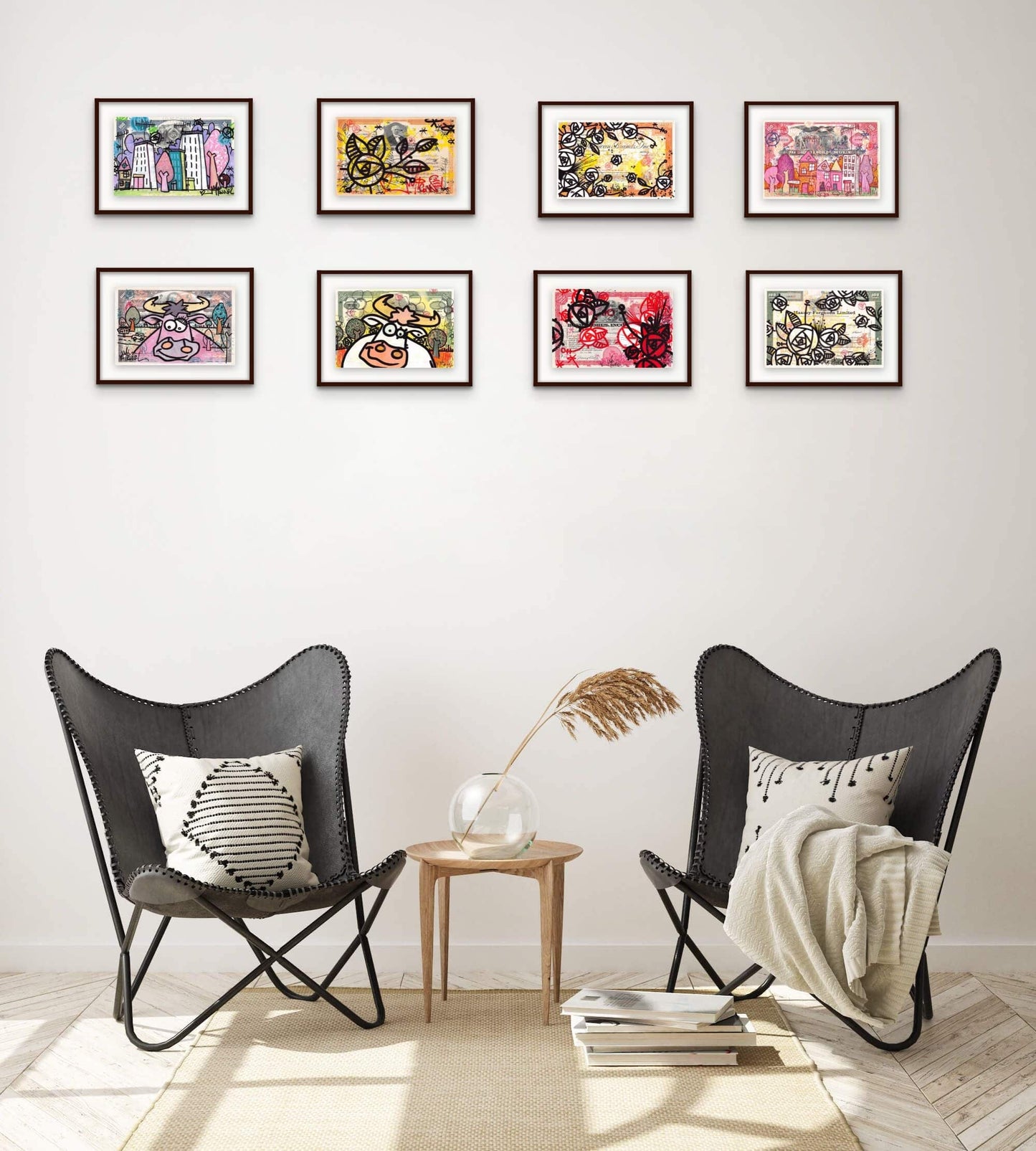 White little roses by Micowel - Signature Fine Art