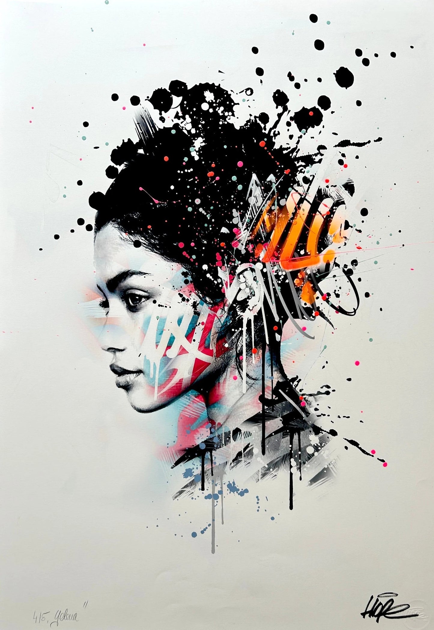 Yelena (Orange) by Hope1393 by Hope 1393 - Signature Fine Art